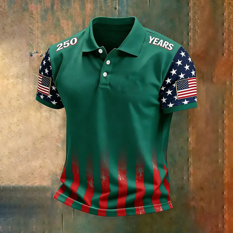 250 Yıl Temalı ABD Degrade Çiz - Golf Equipment Logo incelemesi ve fiyatı