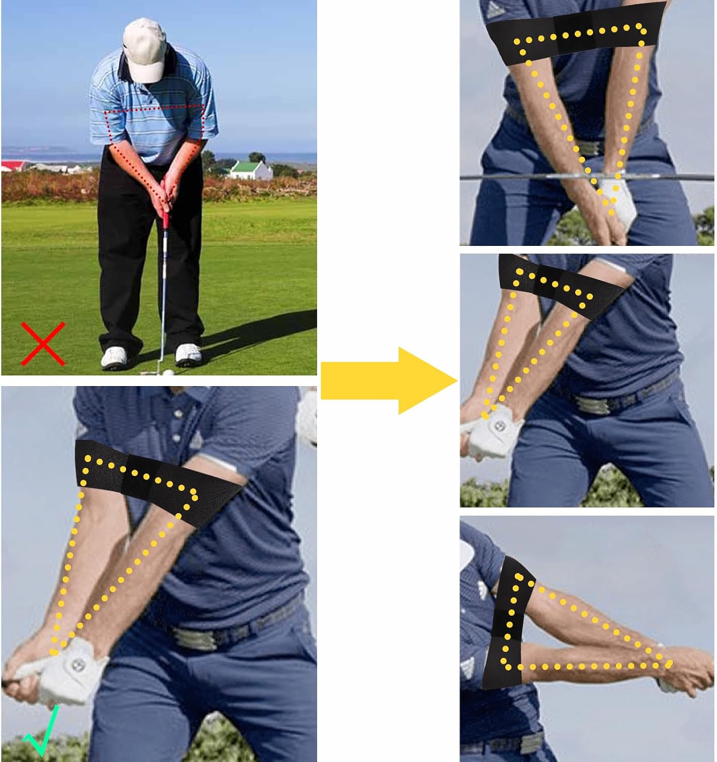 Golf Swing Elastik Germe Bandı - Golf Equipment Beginners incelemesi ve fiyatı