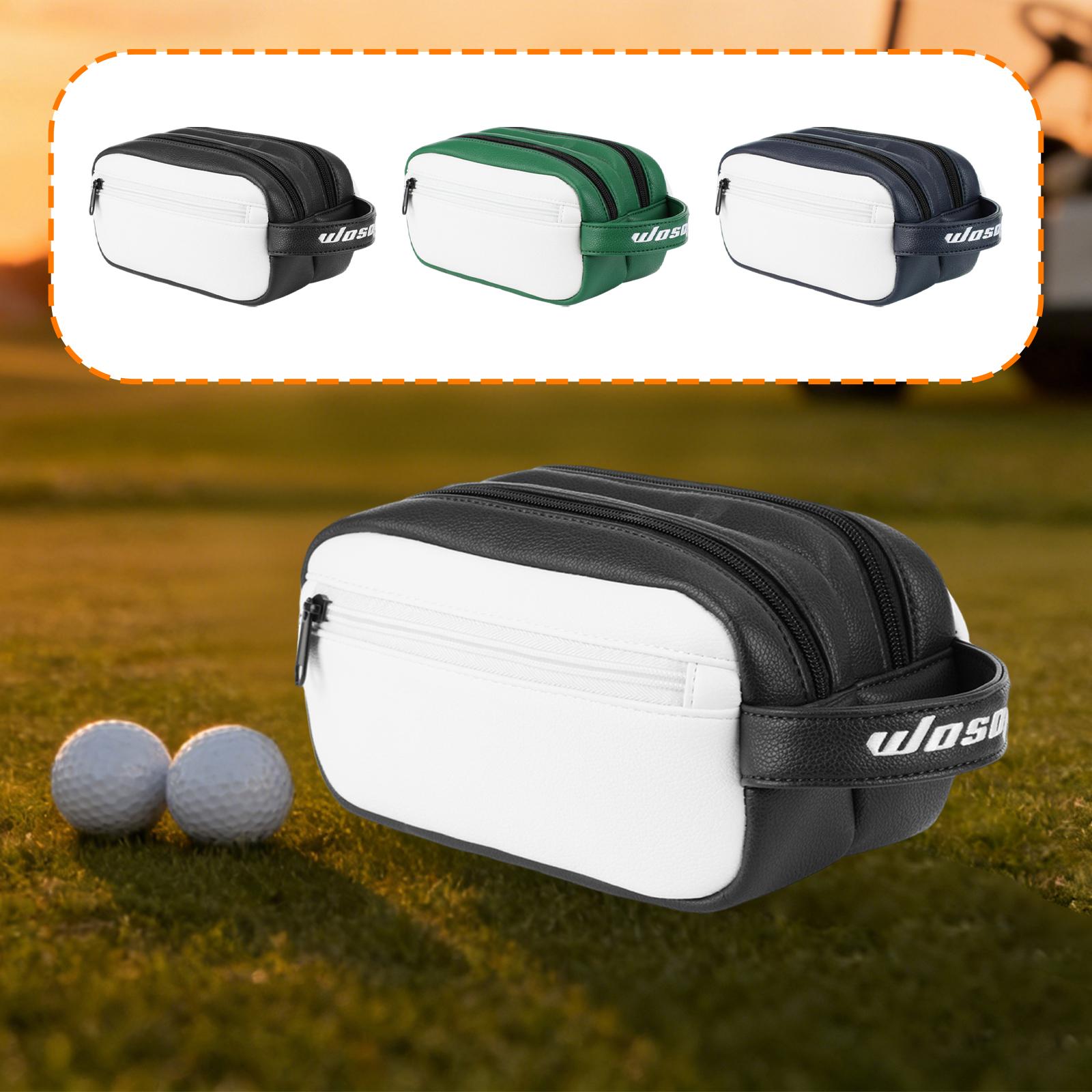 PU Golf Topu Çantası Büyük Kap - Golf Equipment Gifts incelemesi ve fiyatı